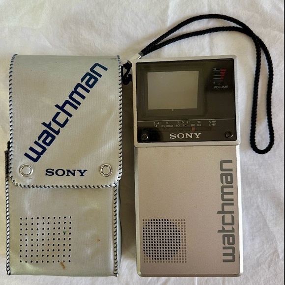 Sony | Portable Audio & Video | Vintage 98s Sony Watchman Portable ...